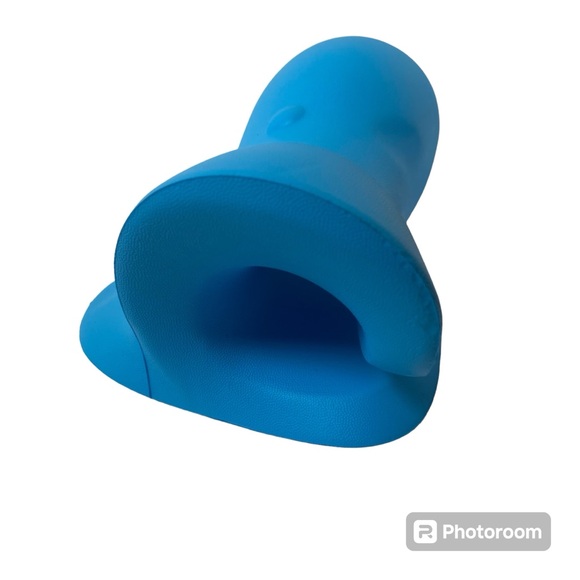 Neck stretcher cervical traction shampoo bowl neck support blue - Picture 2 of 5